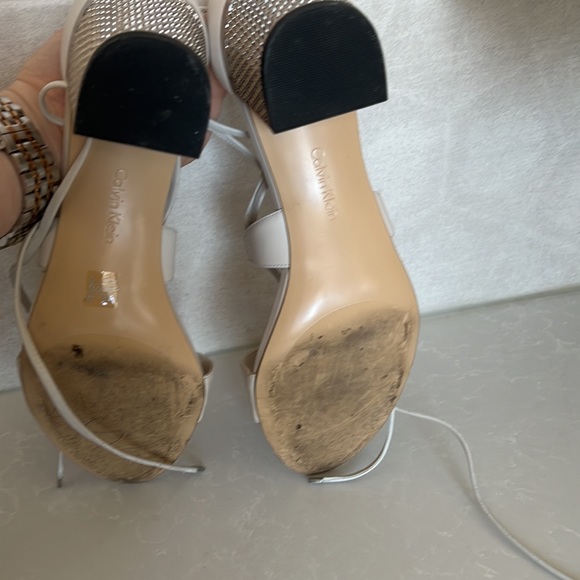 Lace up Calvin Klein sandals - Picture 3 of 4